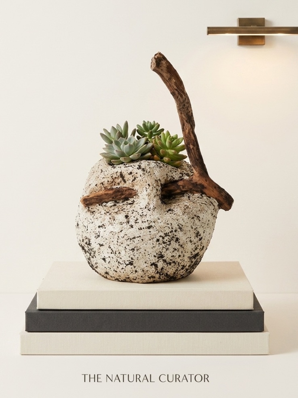 Bespoke Papier-Mache & Driftwood Art Sculpture